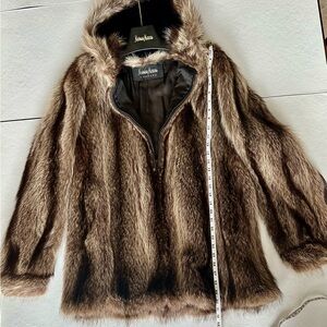 OrBestOffered Mink Neiman Marcus Brown Fur Jacket Take it Fantastic Opportunity